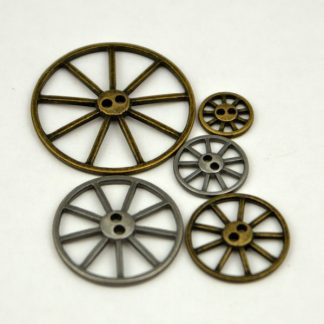 Metal Wheel Buttons