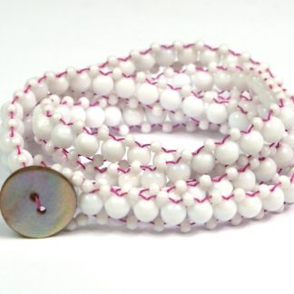 Long Beaded Wrap Bracelet